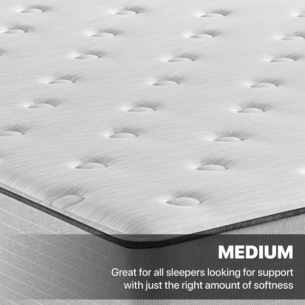 Beautyrest BR800 Medium 12" Innerspring Mattress & Reviews Wayfair